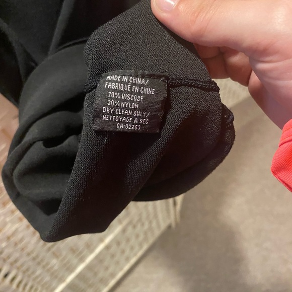 Black Aria Fitted Stretch Short Sleeve Dress EUC - Picture 4 of 5